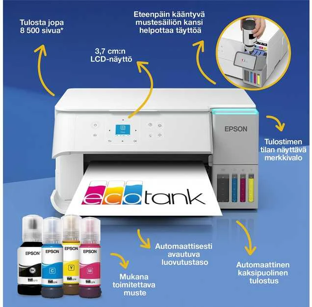 Spausdintuvas Daugiafunkcinis įrenginys Epson EcoTank ET-2956 (C11CL41405)