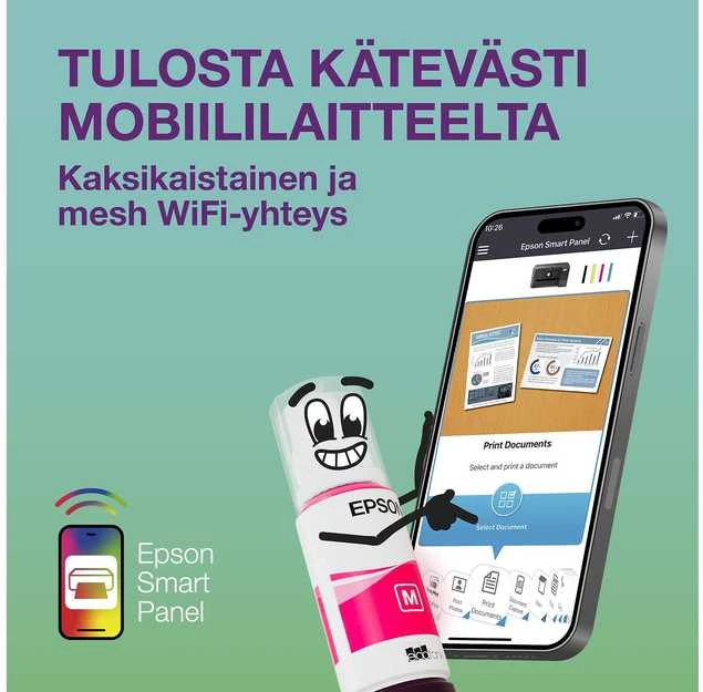 „Epson EcoTank ET-4950“ A4 formato daugiafunkcis spausdintuvas su jutikliniu ekranu