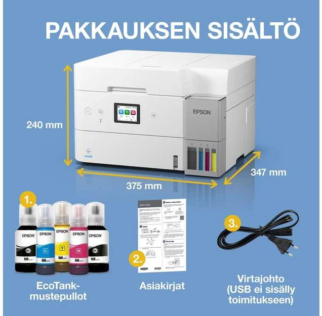 Spausdintuvas Daugiafunkcinis įrenginys Epson EcoTank ET-4956 (C11CL40403)