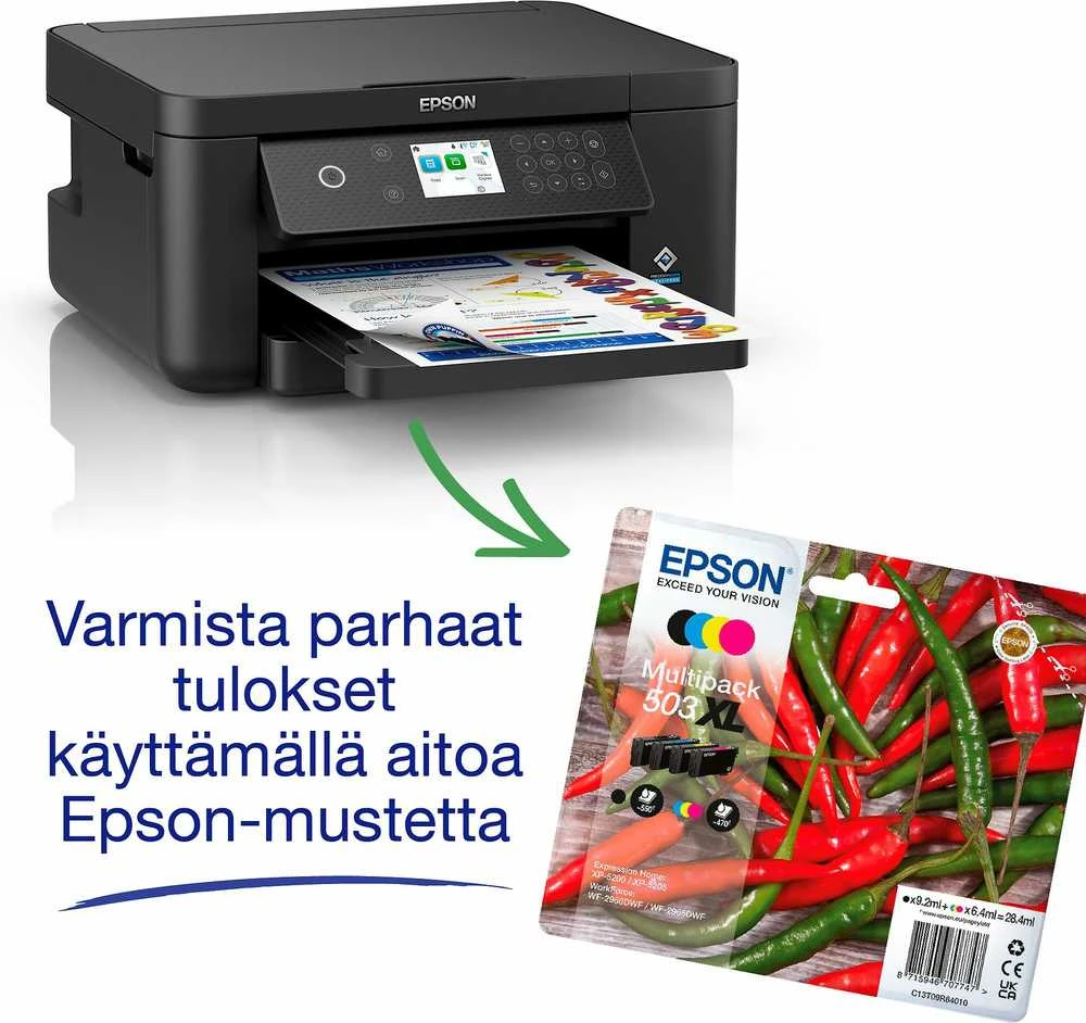 Spausdintuvas - Epson Expression Home XP-5200, Visi Viename, Bevielis, 1200 dpi