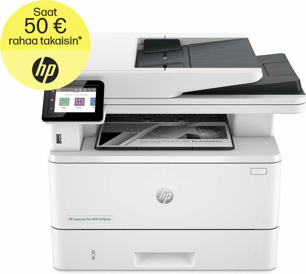 Lazerinis spausdintuvas HP LaserJet Pro MFP 4102dw