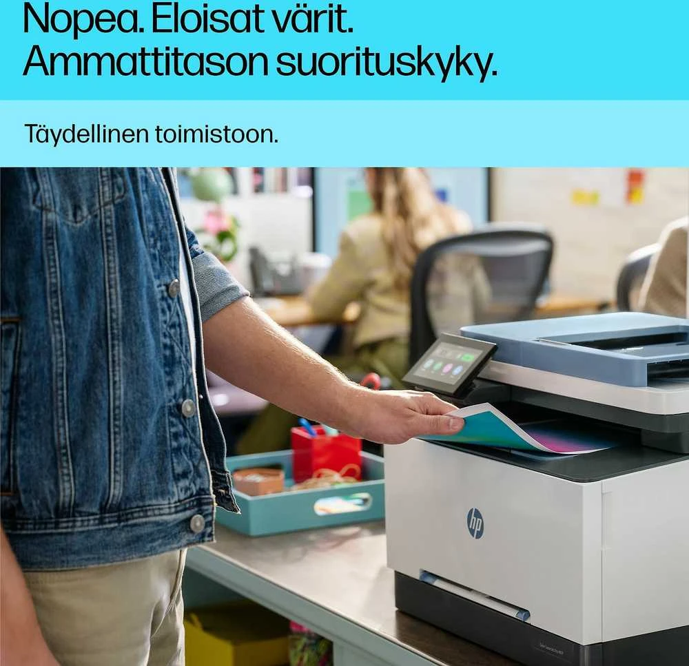 HP Color LaserJet Pro 3302fdn All-in-One Spausdintuvas - A4 Color lazerinis, Spausdinimas/Dvipusis kopijavimas, Automatinis dokumentų tiektuvas, Auto-Duplex, LAN, 25ppm, 150-2500 puslapių per mėnesį (pakeičia M283fdn)