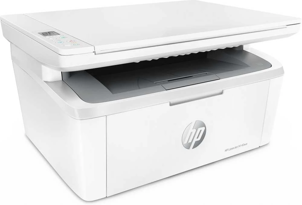 Daugiafunkcis lazerinis spausdintuvas HP LaserJet MFP M140w, spausdinimas / kopijavimas / skenavimas, nespalvotas, A4, 20 ppm, USB / Wi-Fi, baltas