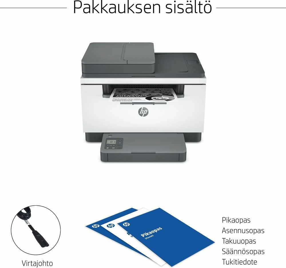 Daugiafunkcis lazerinis spausdintuvas HP LaserJet MFP M234sdw, spausdinimas / kopijavimas / skenavimas, nespalvotas, A4, 29 ppm, automatinis dvipusis, USB / LAN / Wi-Fi