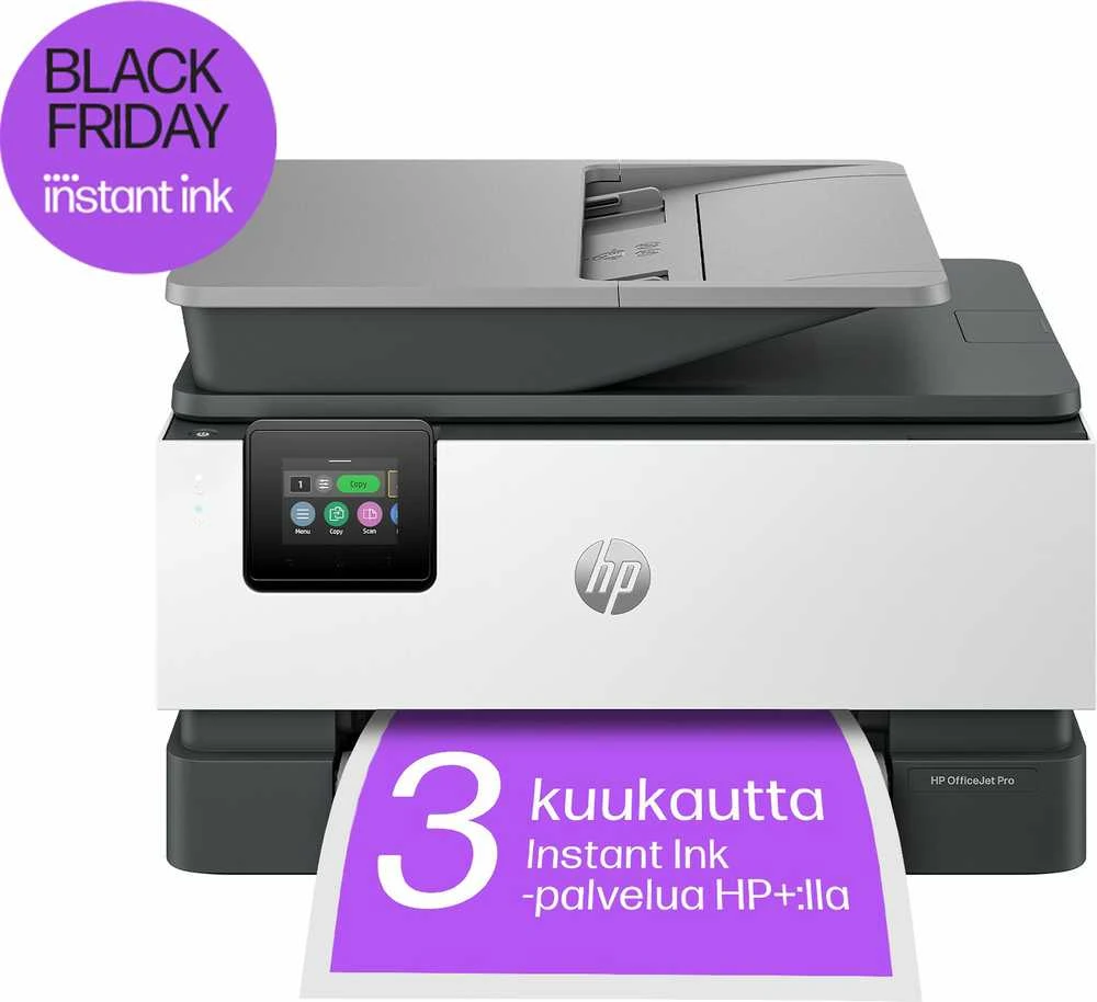 HP OfficeJet Pro 9122e daugiafunkcis spausdintuvas, Terminis rašalinis spausdintuvas, Spalvotas spausdinimas, 4800 x 1200 DPI, A4, Tiesioginis spausdinimas, Pilkas