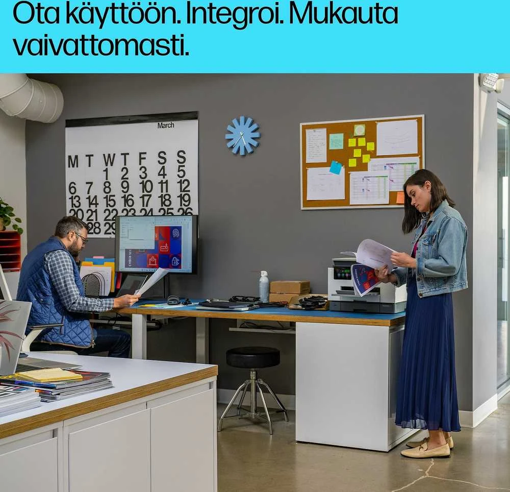 Hewlett Packard (HP) HP OfficeJet Pro 9130b belaidis daugiafunkcis spalvotas Spausdintuvas, dvipusis spausdinimas; Kopijavimo aparatas, Skaitytuvas