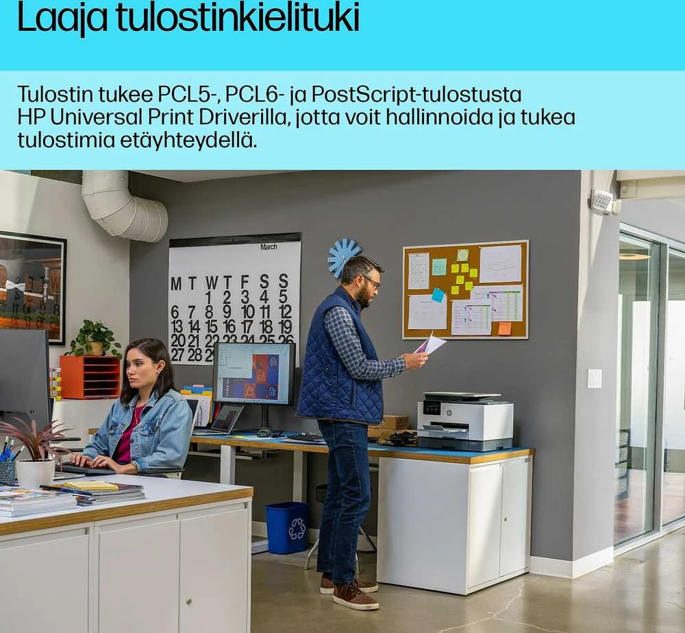 Hewlett Packard (HP) HP OfficeJet Pro 9130b belaidis daugiafunkcis spalvotas Spausdintuvas, dvipusis spausdinimas; Kopijavimo aparatas, Skaitytuvas