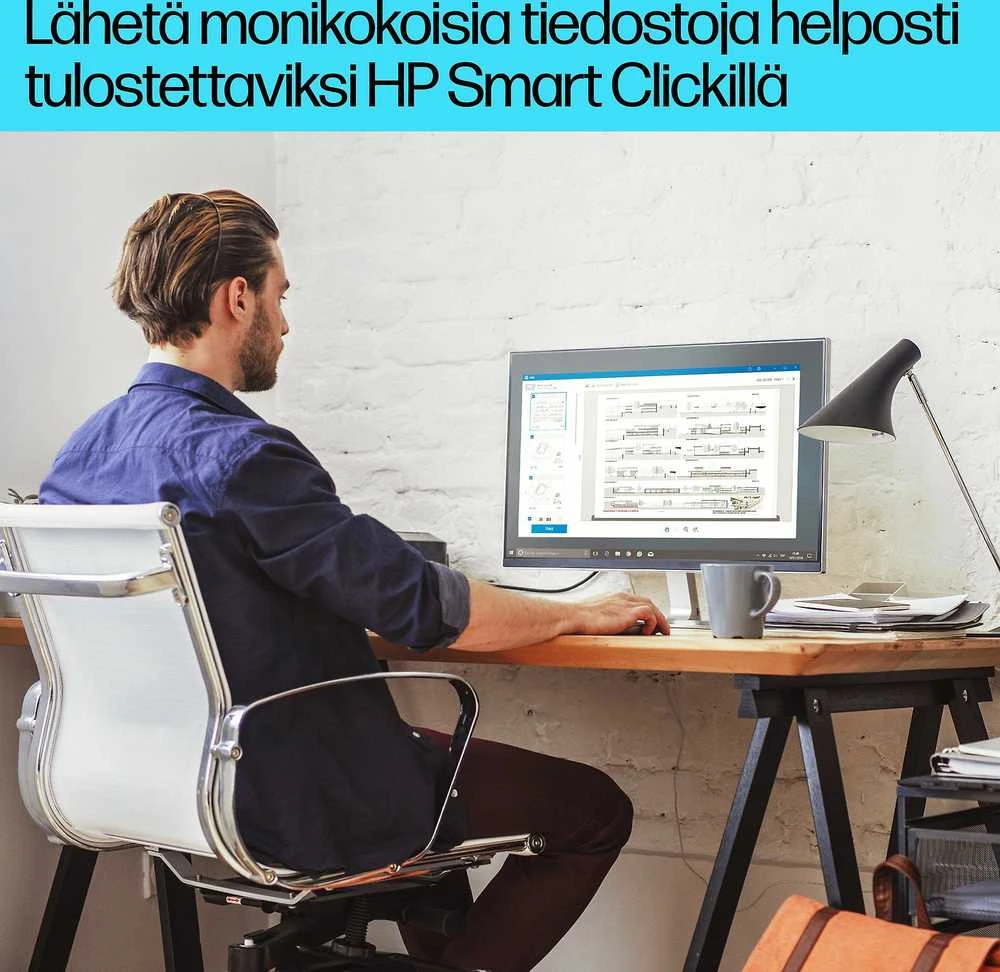 Hewlett Packard (HP) HP OfficeJet Pro 9720e HP+ plataus formato „AiO“ daugiafunkcis spausdintuvas Spausdintuvas - A3/A4 spalvotas rašalinis, spausdinimas / kopijavimas / nuskaitymas, automatinis dokumentų tiektuvas, automatinis dvipusis spausdinimas, LAN, Wifi, 22 psl./min., 250–1500 puslapių per mėnesį (pakeičia OfficeJet Pro 7720)