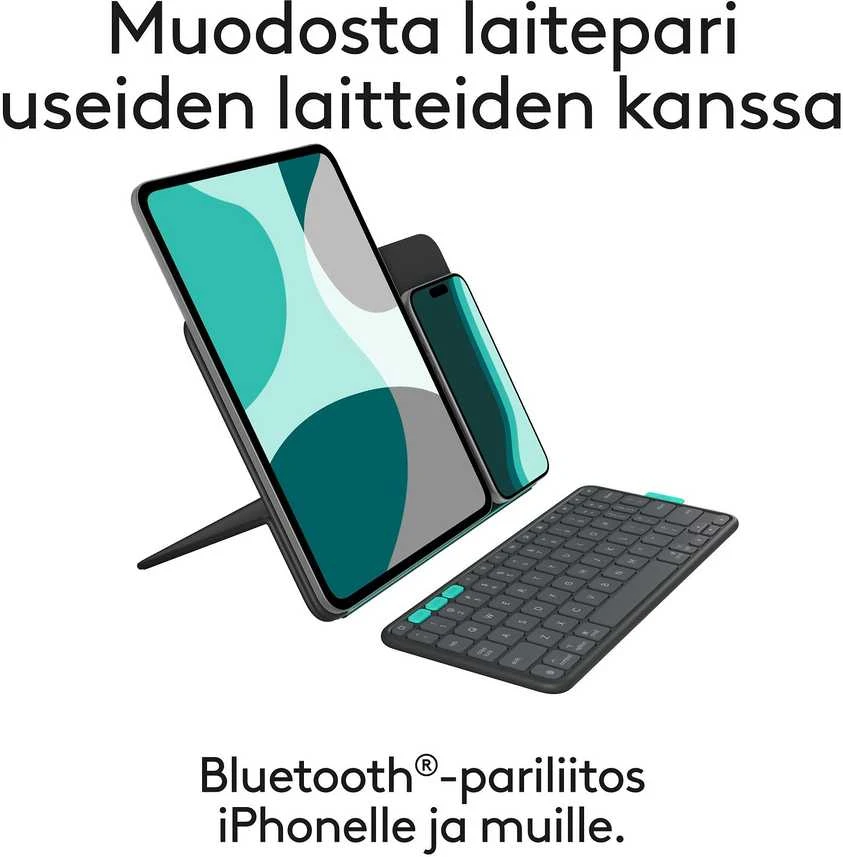 Logitech ATVERČIAMAS DĖKLAS – GRAPHITE-PAN-BT – IPAD PRO11 IR AIR11/5TH