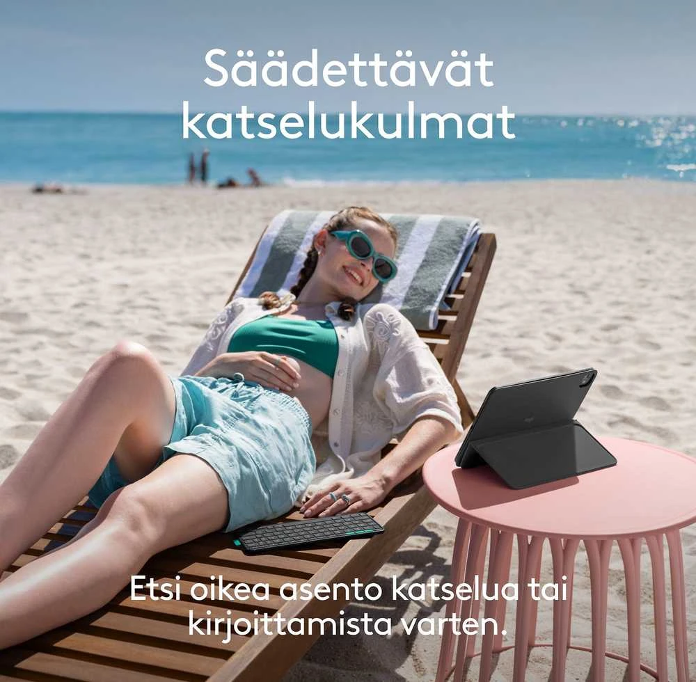 Logitech ATVERČIAMAS DĖKLAS – GRAPHITE-PAN-BT – IPAD PRO11 IR AIR11/5TH