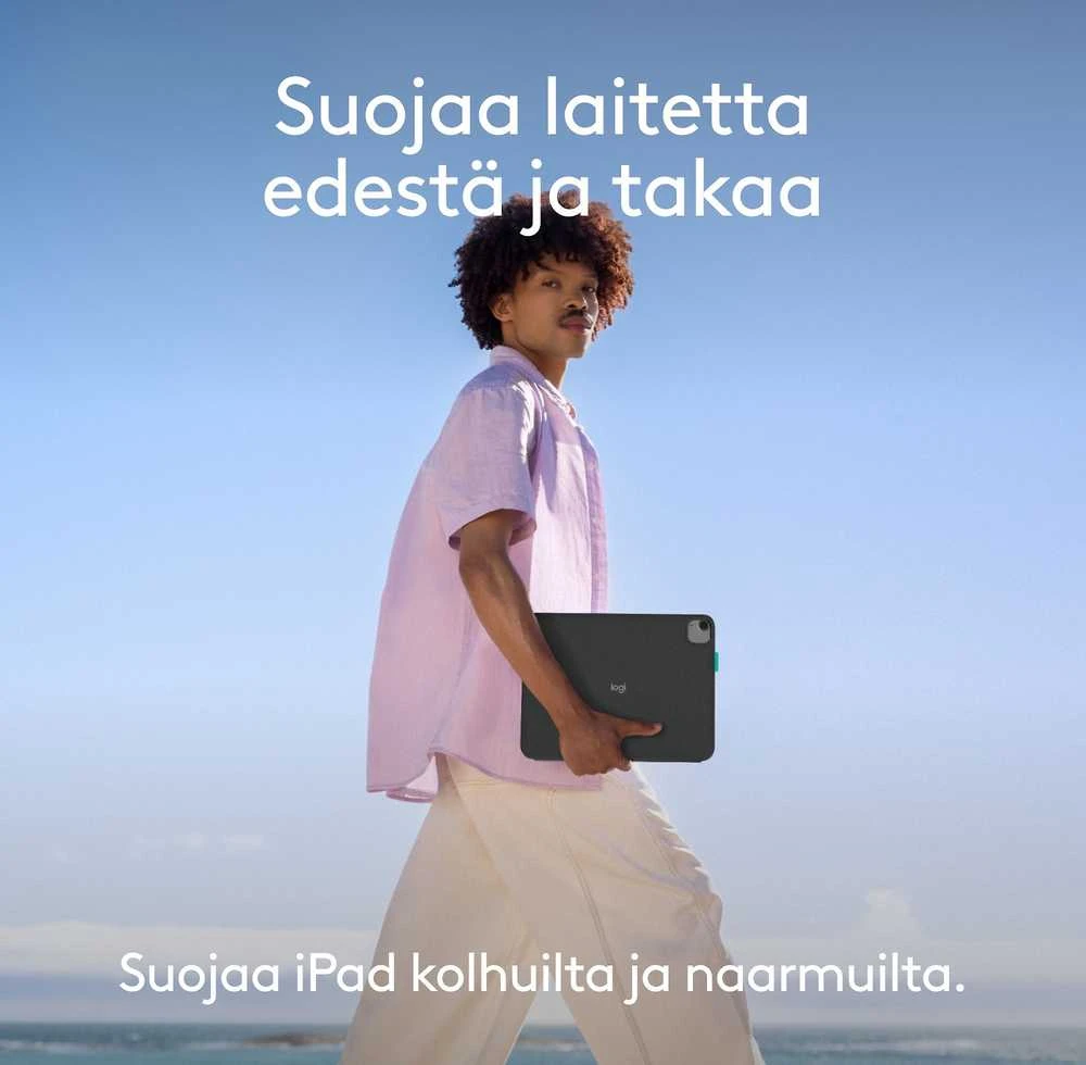 Logitech ATVERČIAMAS DĖKLAS – GRAPHITE-PAN-BT – IPAD PRO11 IR AIR11/5TH