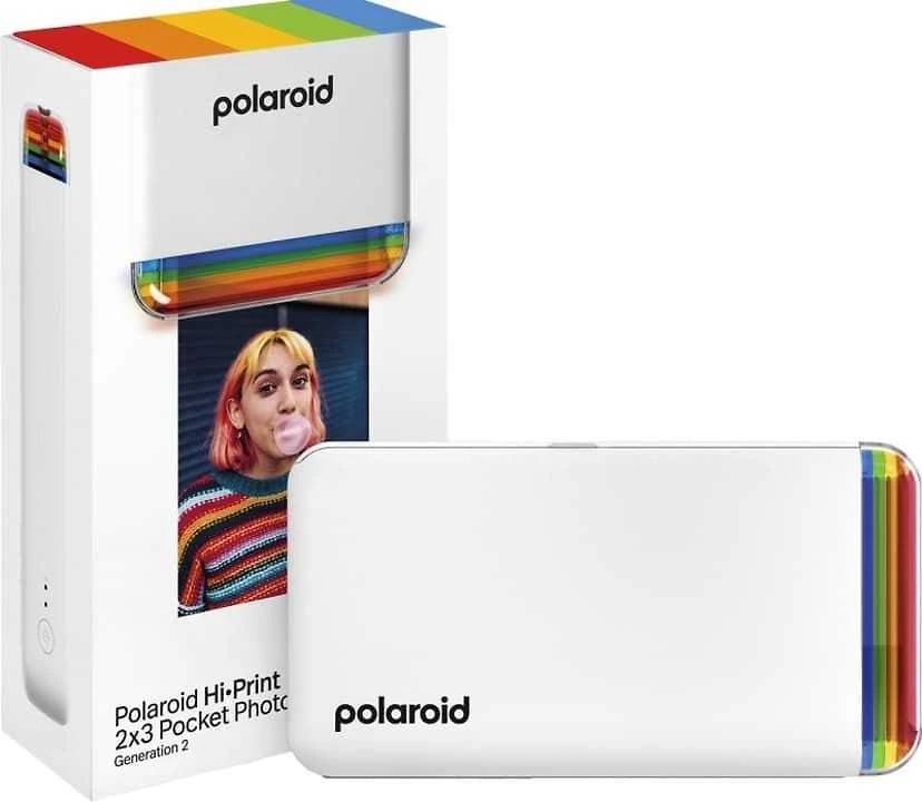 Nuotraukų spausdintuvas Polaroid Hi-Print 2x3 Pocket Photo Printer Gen 2, baltas
