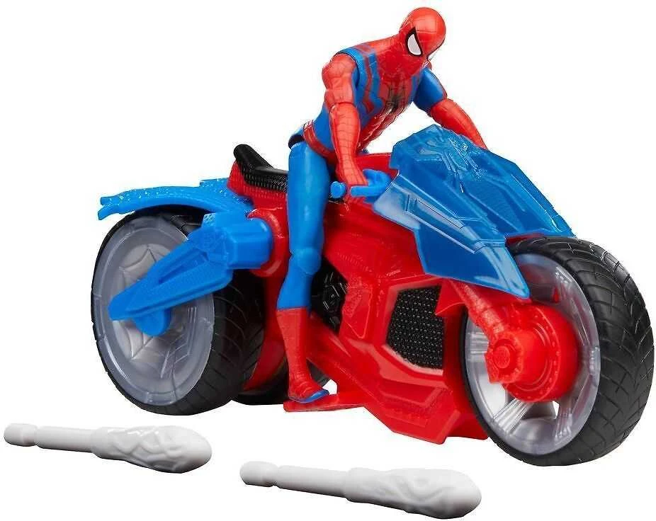 Hasbro Spider-Man Ajoneuvo ja hahmo -leikkisetti