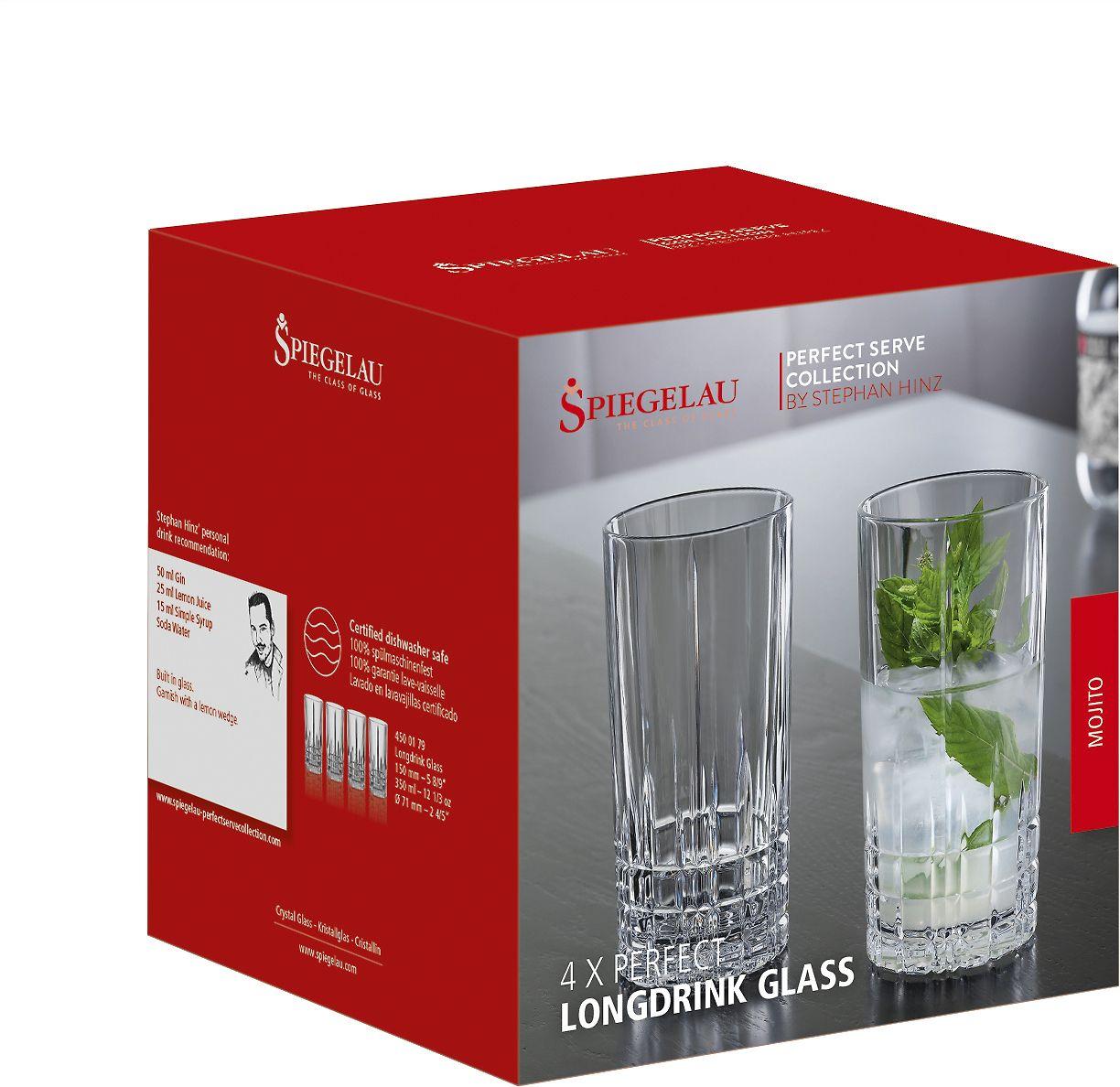 Stiklinės 4vnt (250ml) , aukštos,"Spiegelau"