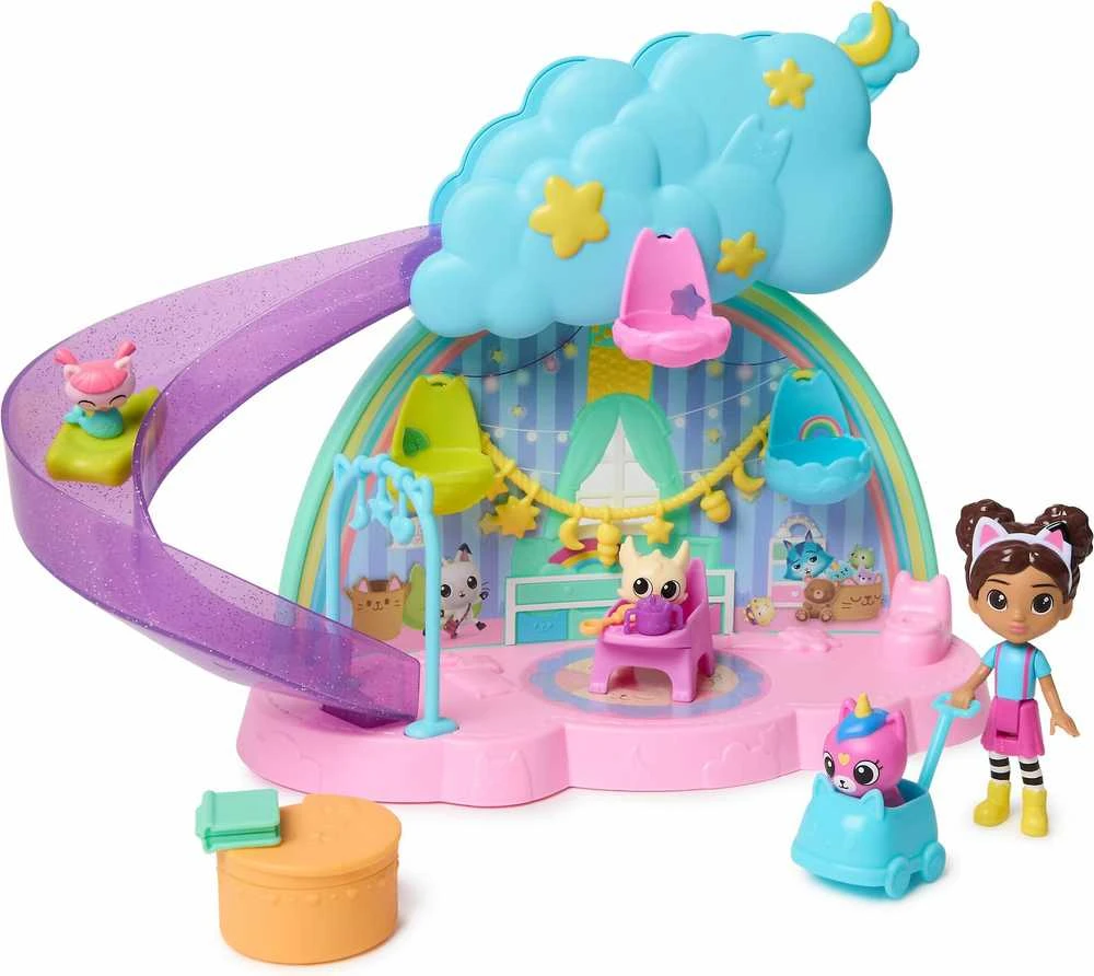 Spin Master GABI'S CAT HOUSE KATĖS PRIEŽIŪROS SKAIČIŲ RINKINYS 4 FIGURĖLIAI + PRIEDAI