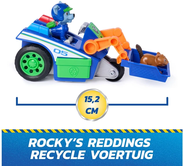 Spin Master PAW PATROL trasnporto priemonė Search & Rescue Rocky, 6075445