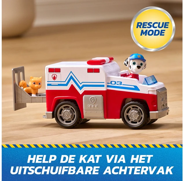 Spin Master PAW PATROL transporto priemonė Search & Rescue Marshall, 6074776