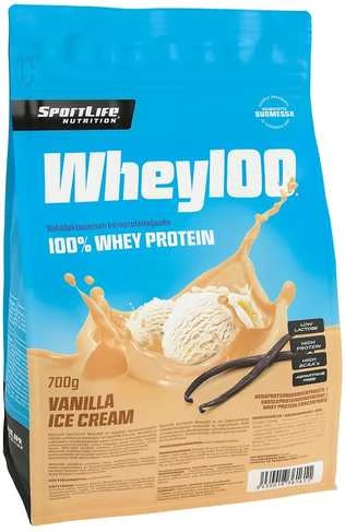 SportLife Whey100 Vanilla Whey Protein, 700 g