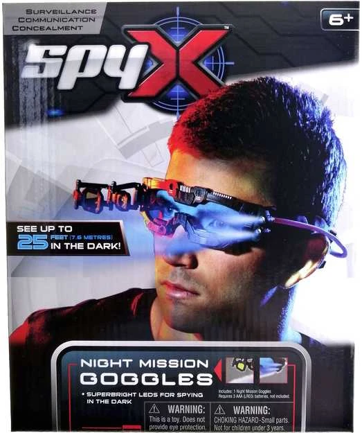 Spyx „HarperCollins Publishers“ „Spy X Night Mission“ akiniai