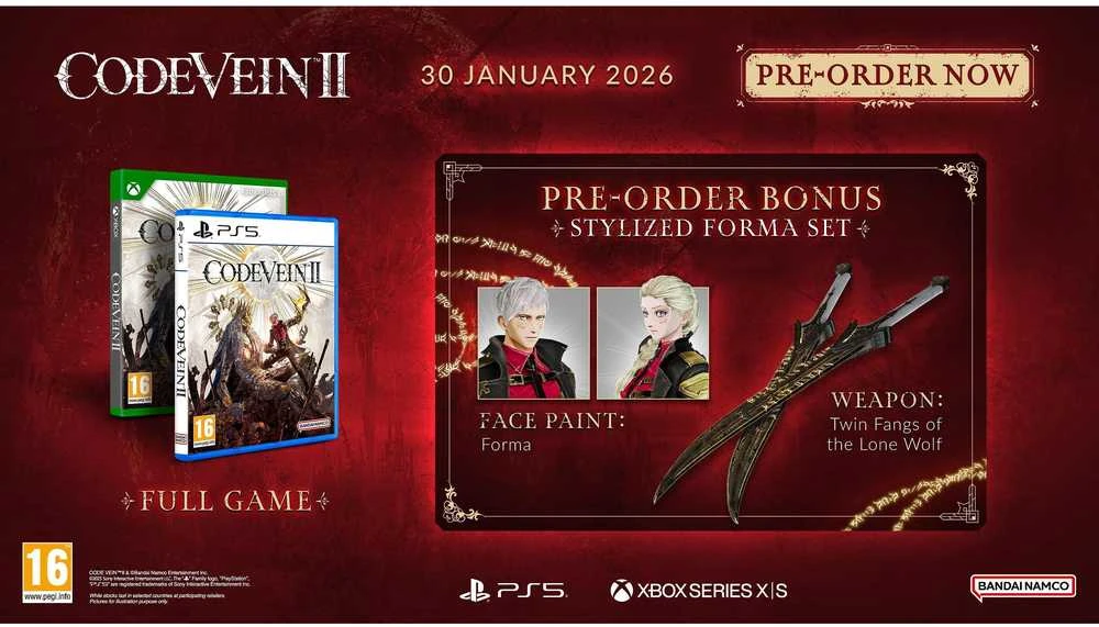 Square Enix „Code Vein II“ (2) – „PlayStation 5“