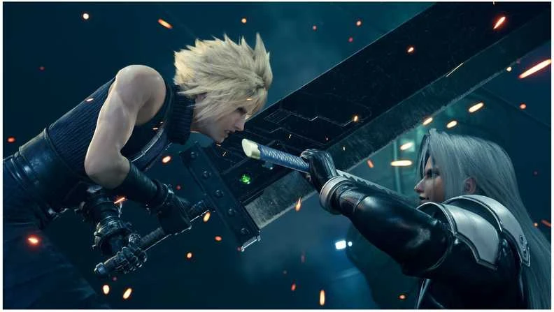„Square Enix“ „Final Fantasy VII“ perdarymas „Intergrade“ (Switch 2)