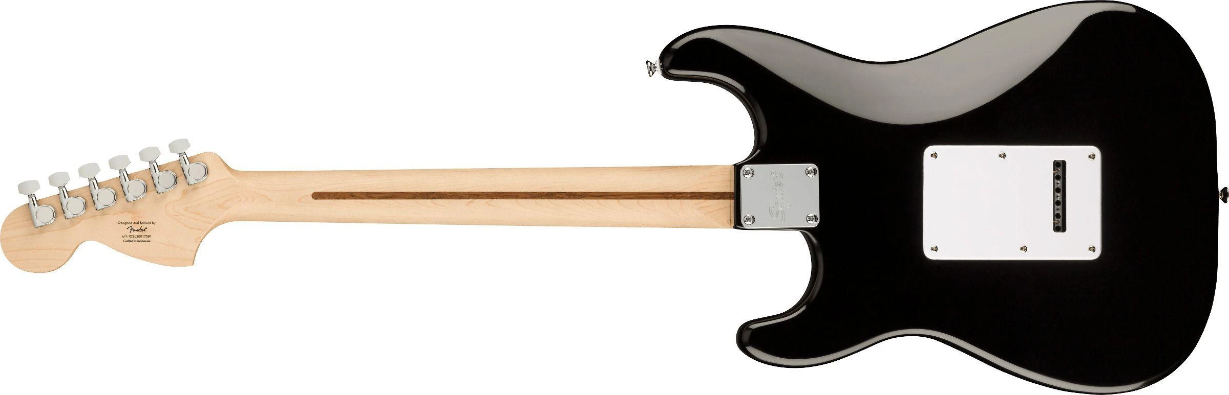 Elektrinė gitara Fender AFF STRAT MN WPG BLK