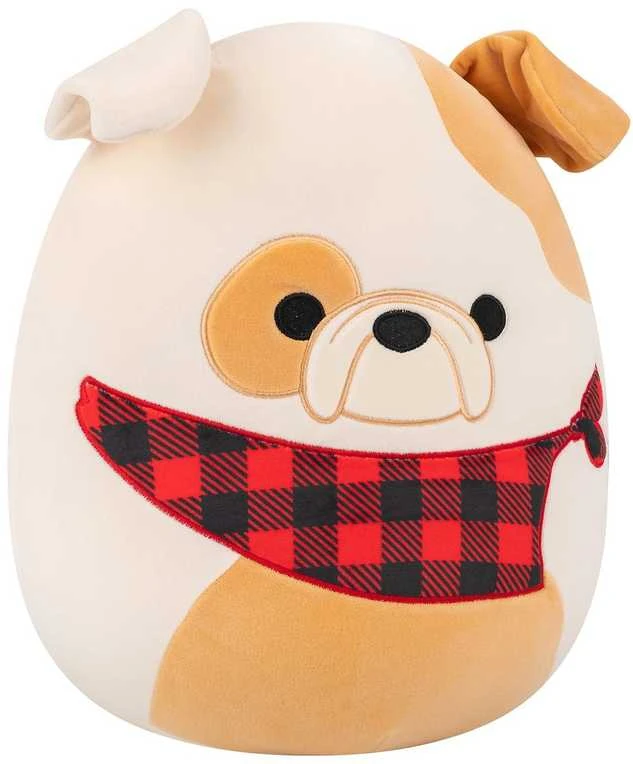 SQUISHMALLOWS Pliušinis žaislas - Buldogas, 30 cm aprašymas - Prekės nuotrauka