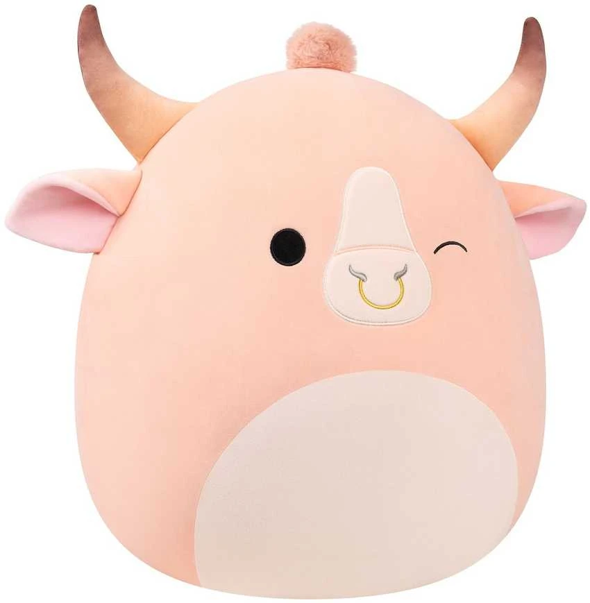 SQUISHMALLOWS Pliušinis žaislas - Bulius, 50 cm aprašymas - Prekės nuotrauka