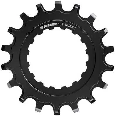 Priekinis dantratis SRAM X-Sync E-MTB Bosch Straight steel 18T