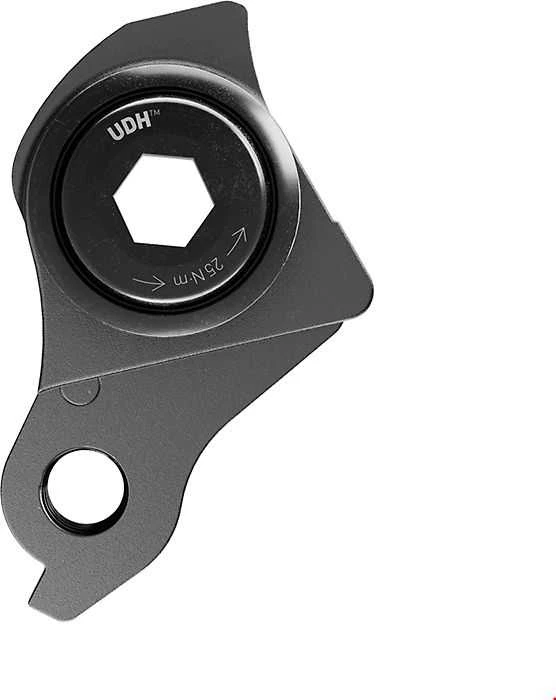 Rėmo antgalis / auselė SRAM UDH alu universal juodas