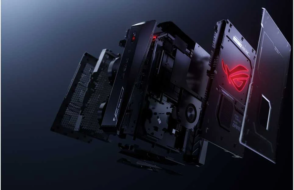 ASUS NUC Gen15 ROG Jean Canyon U9/2x16GB/1TB/W11H RNUC15JNK9X289A2 EU nešiojamas kompiuteris