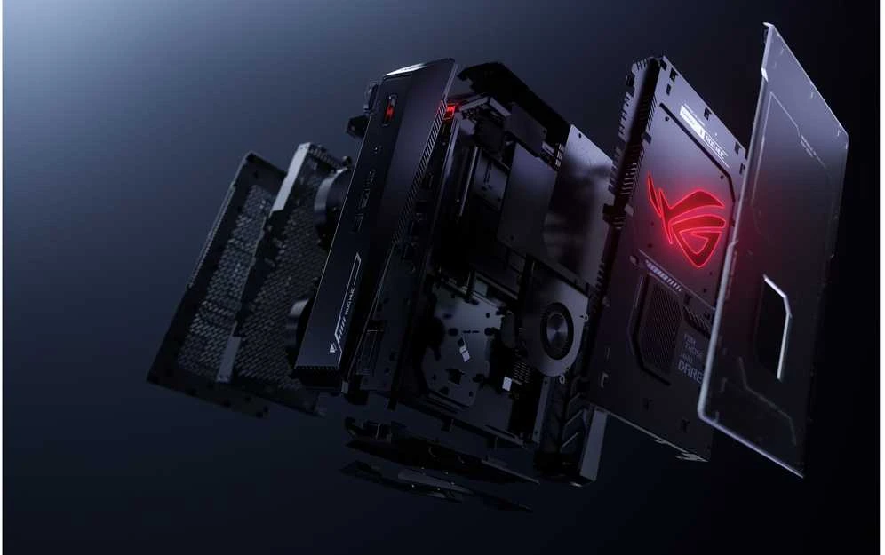 ASUS ROG NUC RNUC15JNK9X28AA2 Intel Core Ultra 9 275HX 32 GB DDR5-SDRAM 2 TB SSD NVIDIA GeForce RTX 5080 Windows 11 Home USFF Mini kompiuteris Juodas