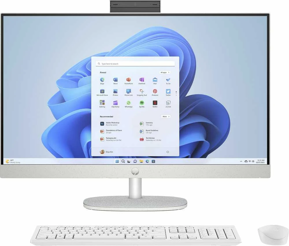 Stacionarus kompiuteris HP All-in-One 27-cr0002no (86F21EA), Windows 11