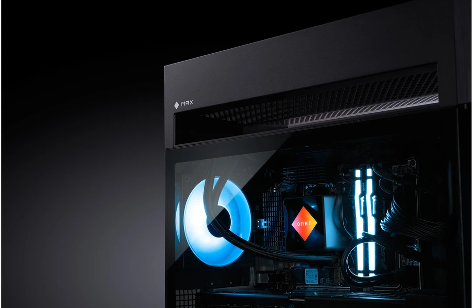 Stacionarus kompiuteris HP OMEN MAX 45L GT23-0016no žaidimų kompiuteris, Windows 11 Home (D7QT9EA)