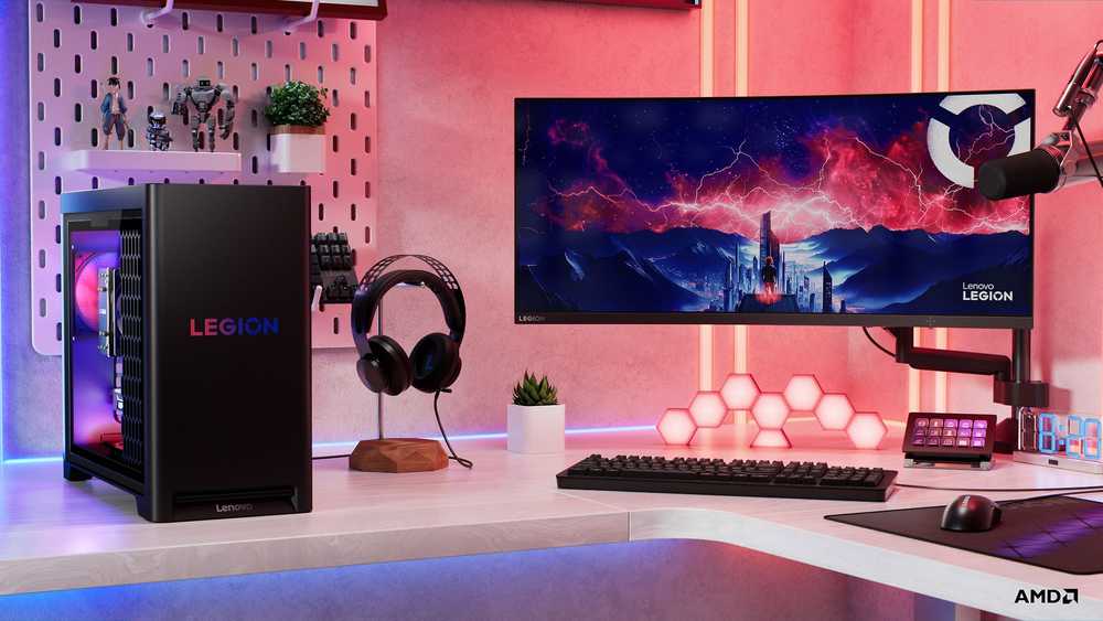 Stacionarus kompiuteris LENOVO Legion T5 30AGB 10" AMD Ryzen 7 7700X 32GB 1TB SSD M.2 2280 PCIe NVIDIA GeForce RTX 5070 Ti 16GB W11H 2YR Nešiojamas kompiuteris