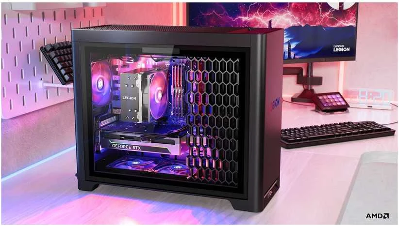 Stacionarus kompiuteris LENOVO Legion T5 30AGB10 AMD Ryzen 7 9800X3D 32GB 1TB SSD M.2 2280 PCIe GeForce RTX 5070 12GB W11H 2YR Nešiojamas kompiuteris