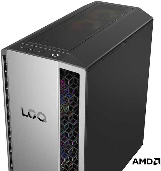 Stacionarus kompiuteris Lenovo LOQ | 26ADR10 | Desktop | Tower | AMD Ryzen 7 | 8745HX | 32 (2x16GB) GB | SO-DIMM DDR5 | 1000 GB | NVIDIA GeForce RTX 5060 | Optinio disko nėra | No keyboard | Windows 11 Home | Garantija 24 mėn.