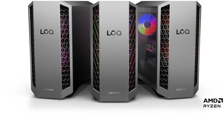 Stacionarus kompiuteris Lenovo LOQ | 26ADR10 | Desktop | Tower | AMD Ryzen 7 | 8745HX | 16 GB | SODIMM DDR5 | NVIDIA GeForce RTX 5050 | Optinio disko nėra | No keyboard | Windows 11 Home | Garantija 24 mėn.