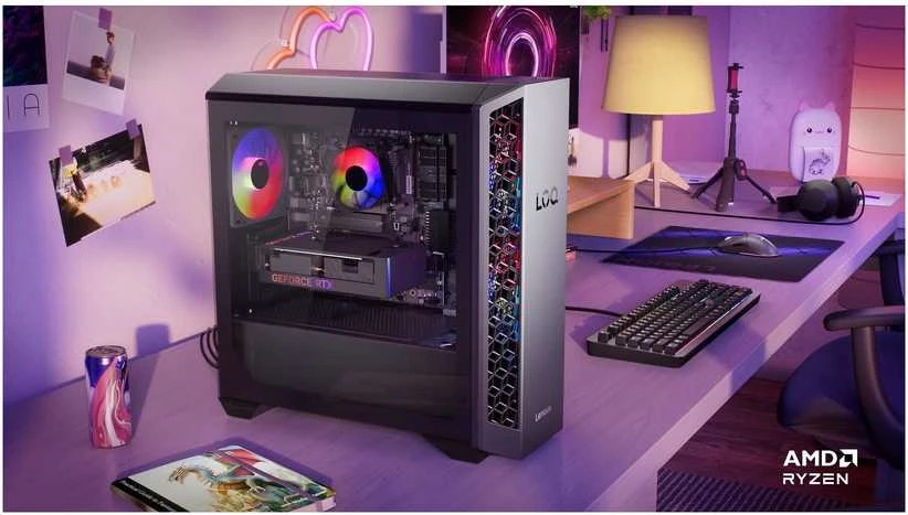 Stacionarus kompiuteris Lenovo LOQ | 26ADR10 | Desktop | Tower | AMD Ryzen 7 | 8745HX | 16 GB | SODIMM DDR5 | NVIDIA GeForce RTX 5050 | Optinio disko nėra | No keyboard | Windows 11 Home | Garantija 24 mėn.