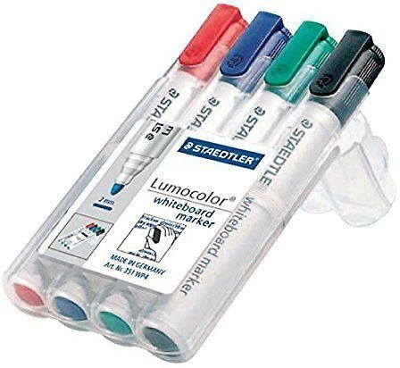 Staedtler 351 lentos rašiklis, 4 skirtingų spalvų, 2 mm antgalis