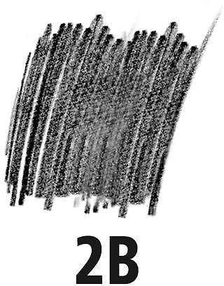 Staedtler Mars Lumograph 2B pieštukas, 12 vnt