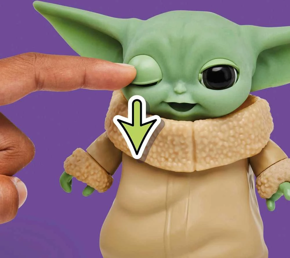 Star Wars Veido išraišką keičianti Grogu figūrėlė, 12 cm