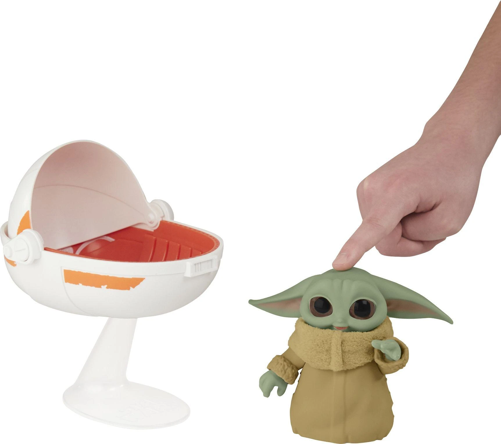 Mattel Star Wars Interaktyvus pliušinis Wild Ridin´ Grogu, 12 cm