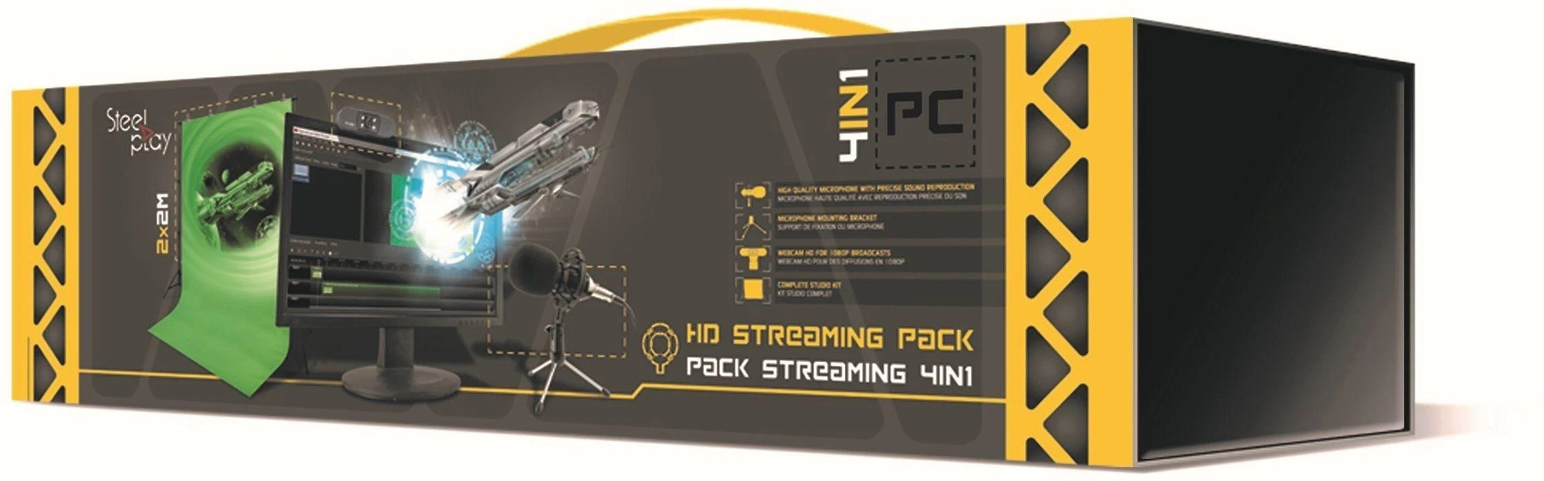 Steelplays LEXIP X STEELPLAY Pro HD Streamers 4in1