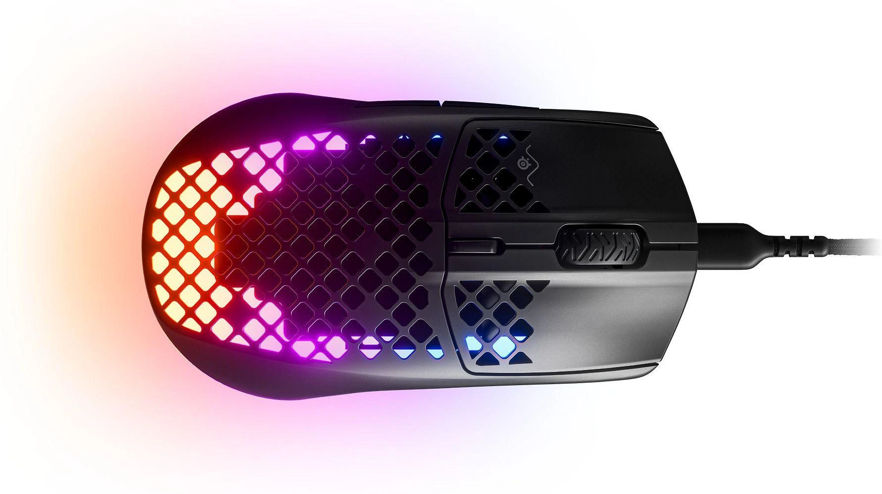 Žaidimų pelė SteelSeries Aerox 3 Onyx , Juodos spalvos