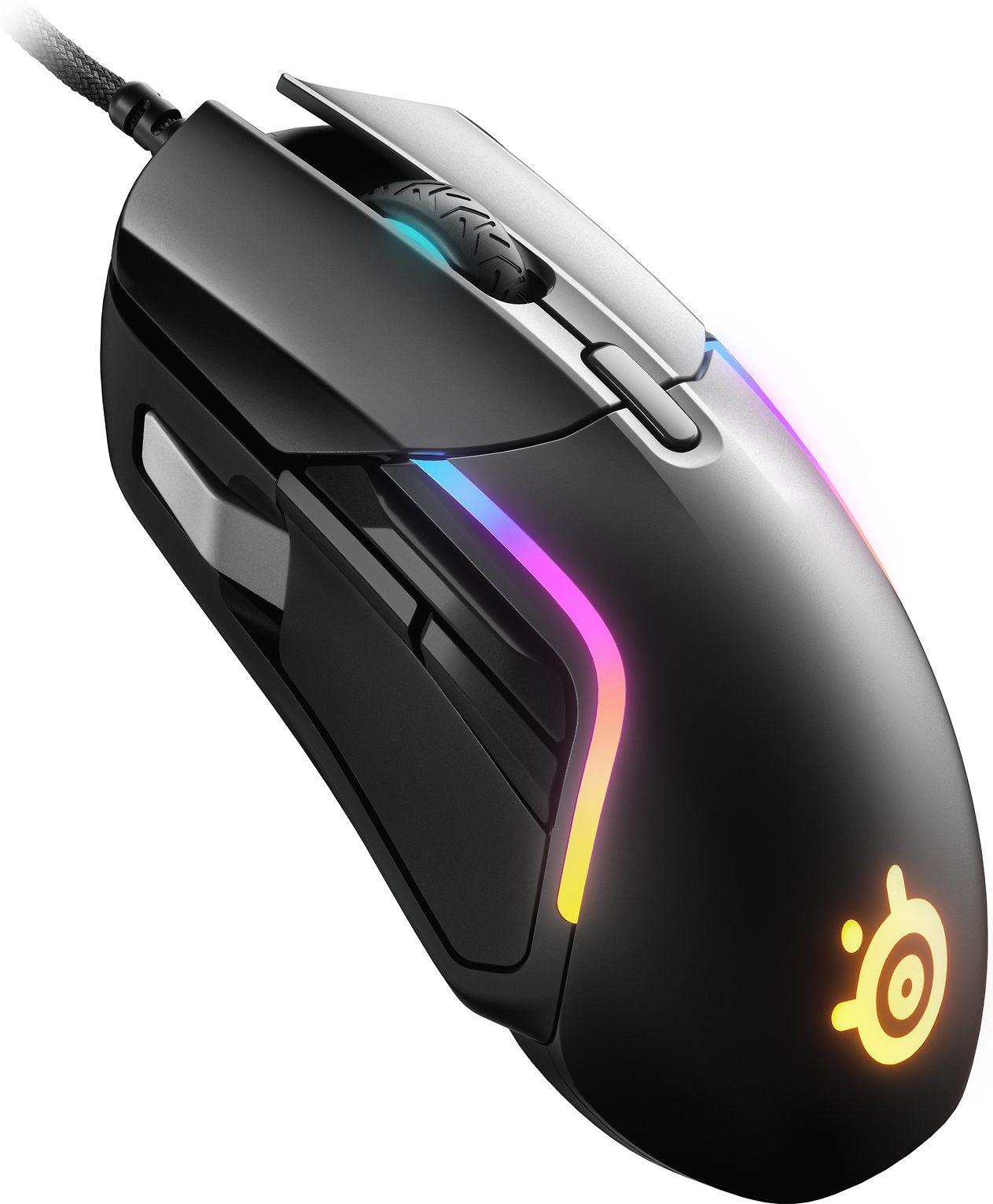 SteelSeries | Pelė žaidimams | Optinė | su laidu | Juodas | Rival 5 | Yes