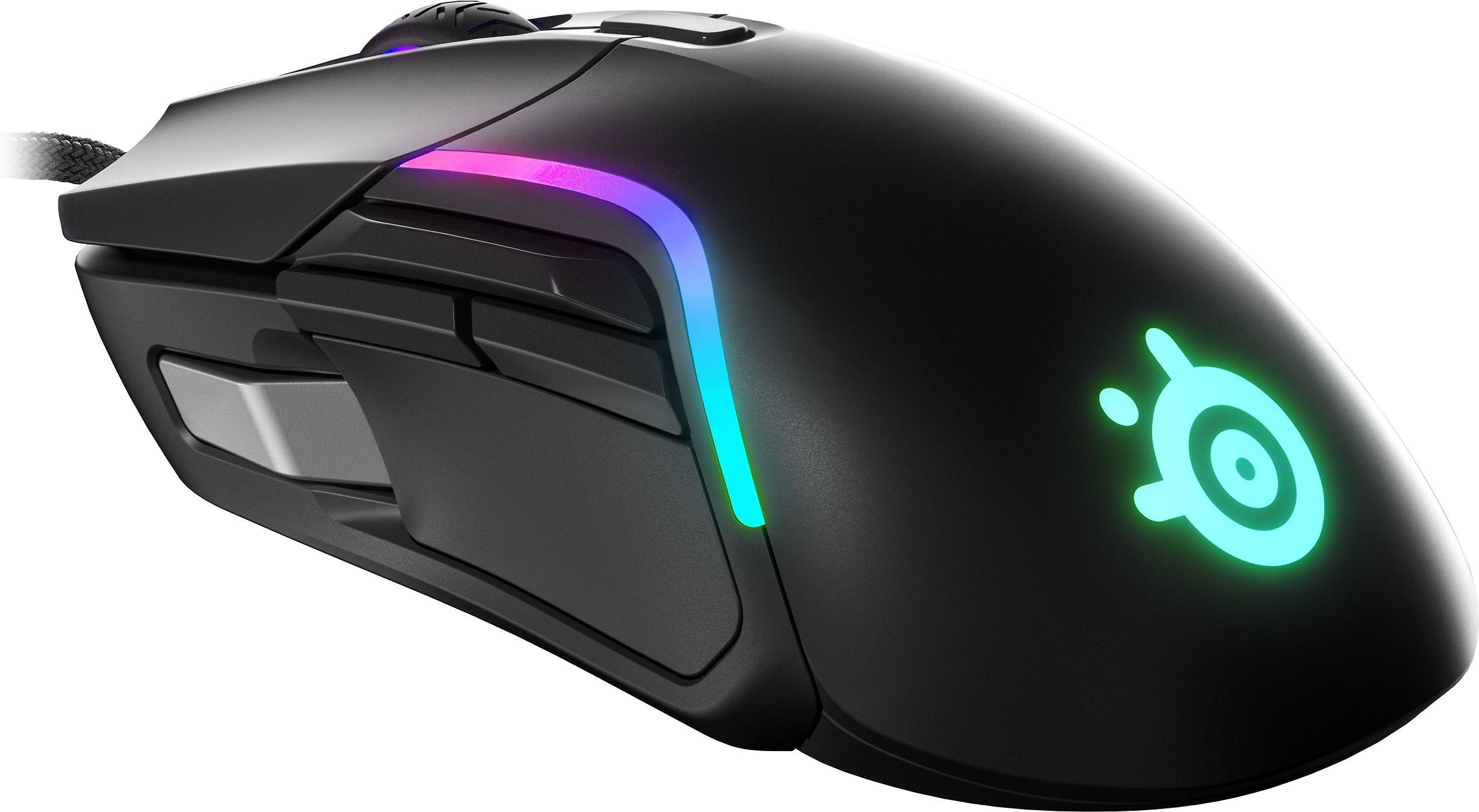 SteelSeries | Pelė žaidimams | Optinė | su laidu | Juodas | Rival 5 | Yes