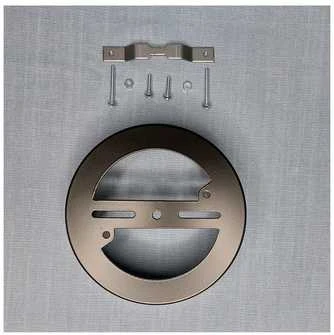 Steely Design Luminaire montavimo adapteris, 130mm, juodas