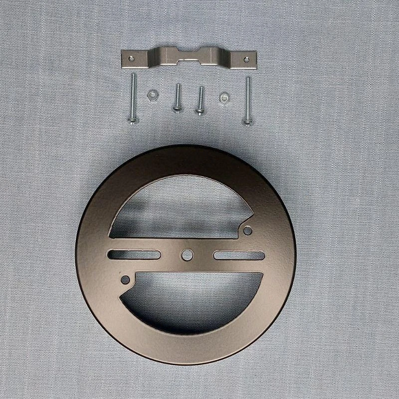 Steely Design Luminaire montavimo adapteris, 130mm, juodas