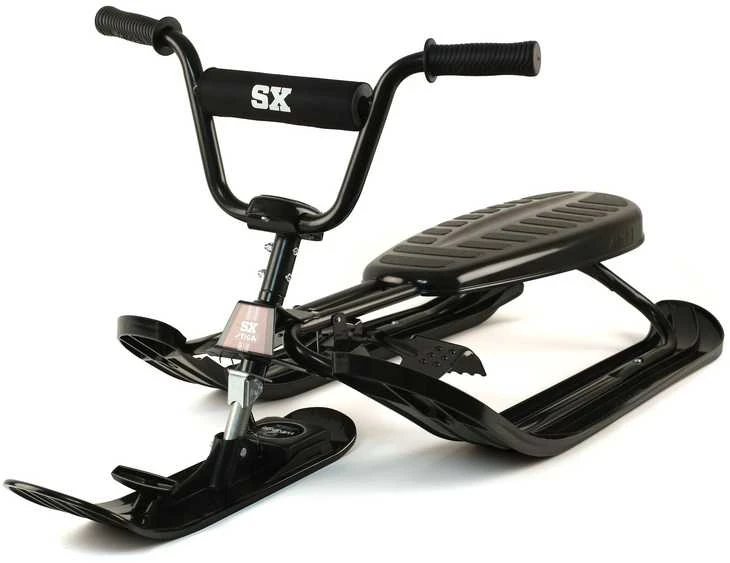 Stiga Snowracer SX Pro -rattikelkka, musta
